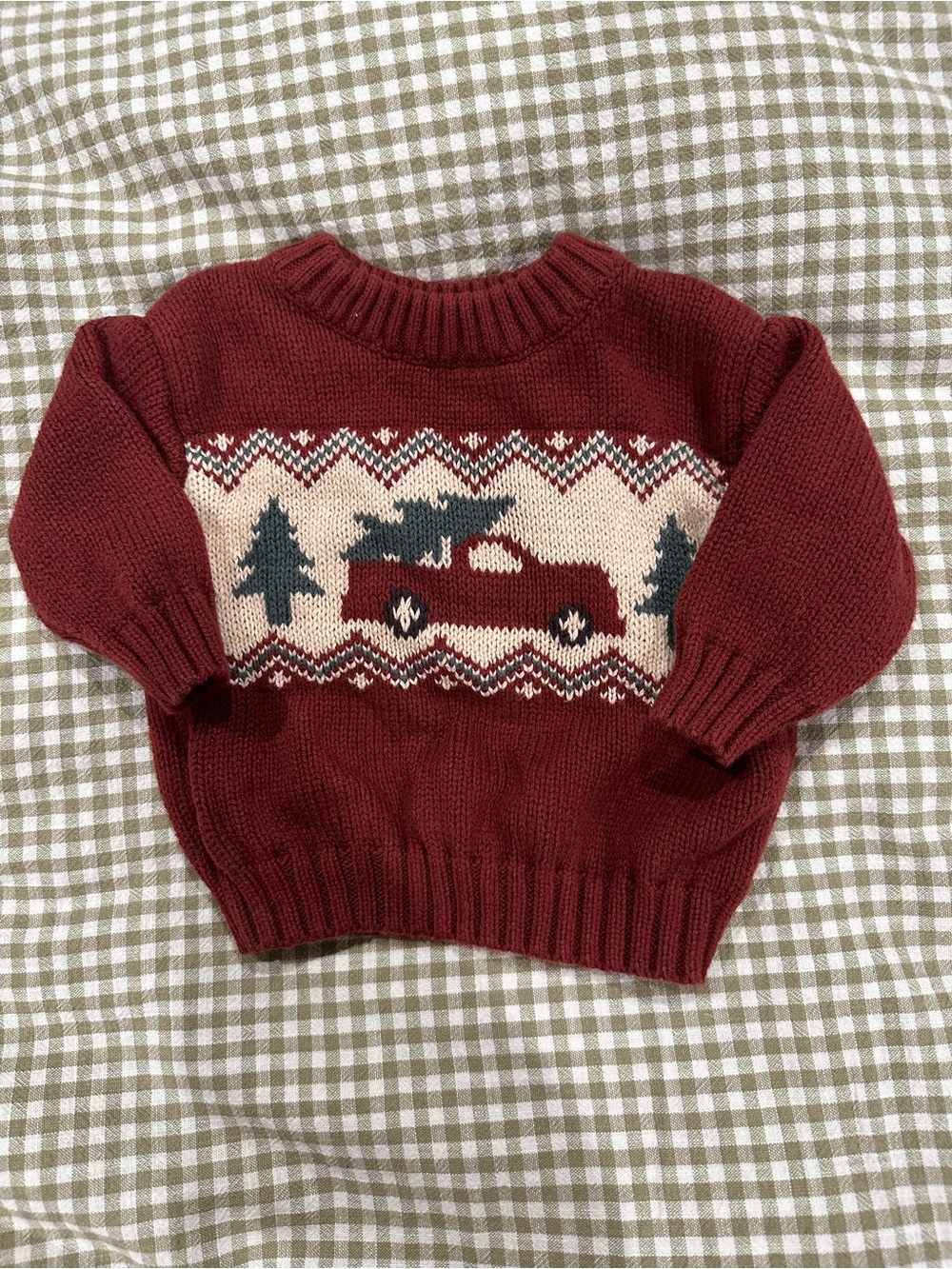 Little Co Cotton Christmas Sweater